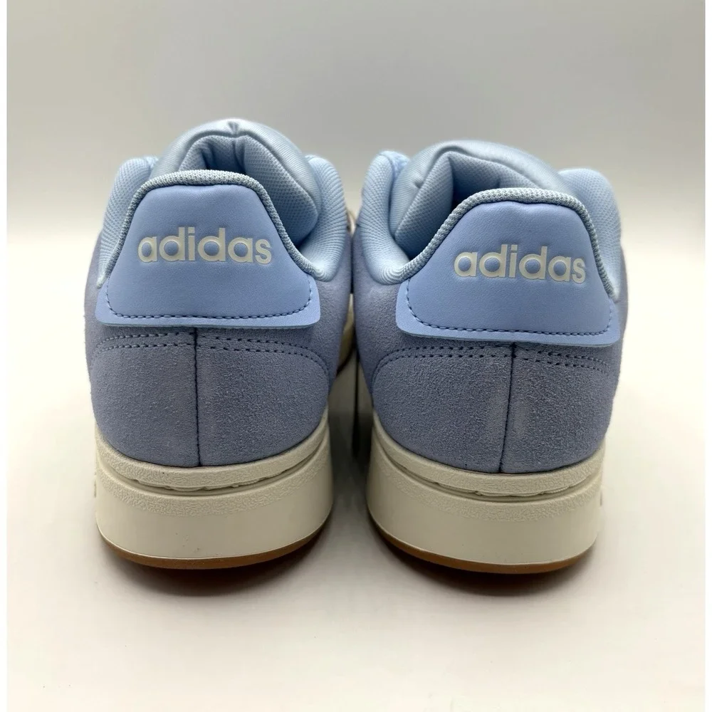 ADIDAS Grand Court Alpha 0's Sneakers Women's Size 7 Light Blue Suede JS5038 NWB